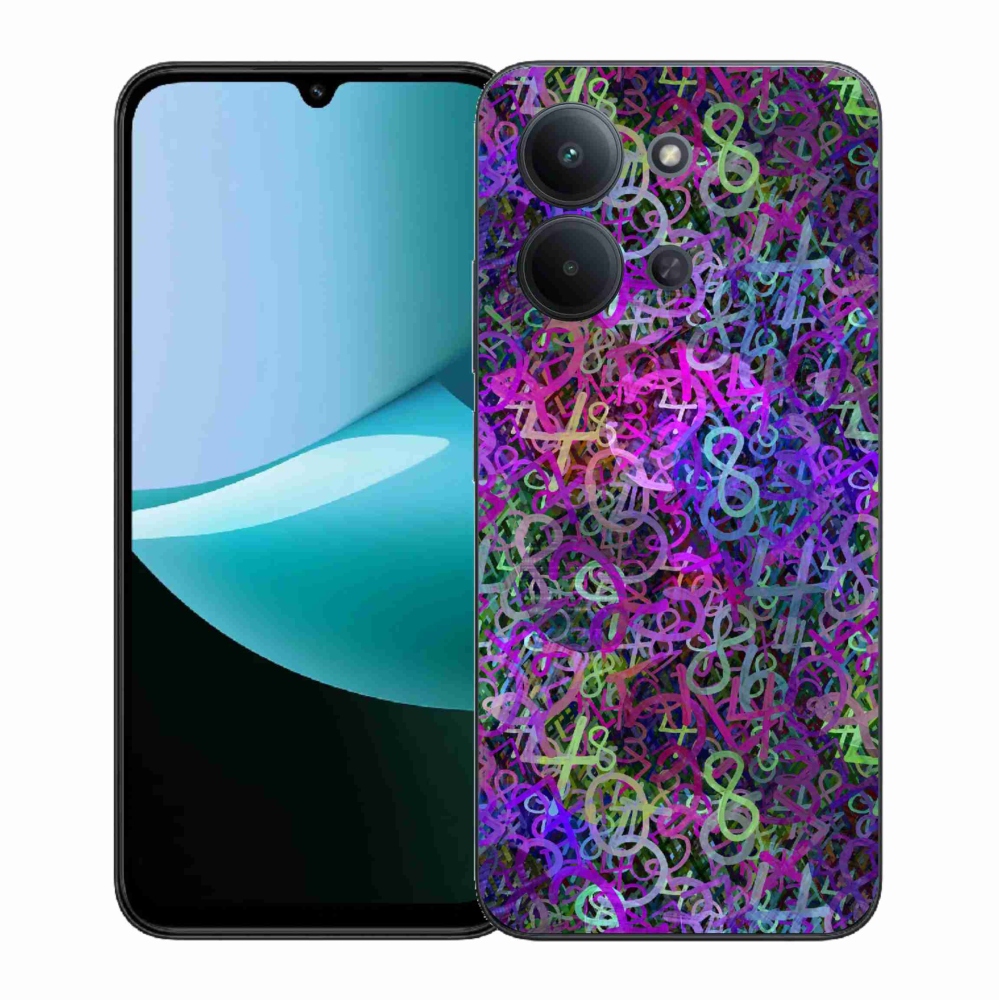 Gelový kryt mmCase na Xiaomi Redmi 15C 4G (171mm)/Poco C85 4G (171mm) - abstraktní motiv 25