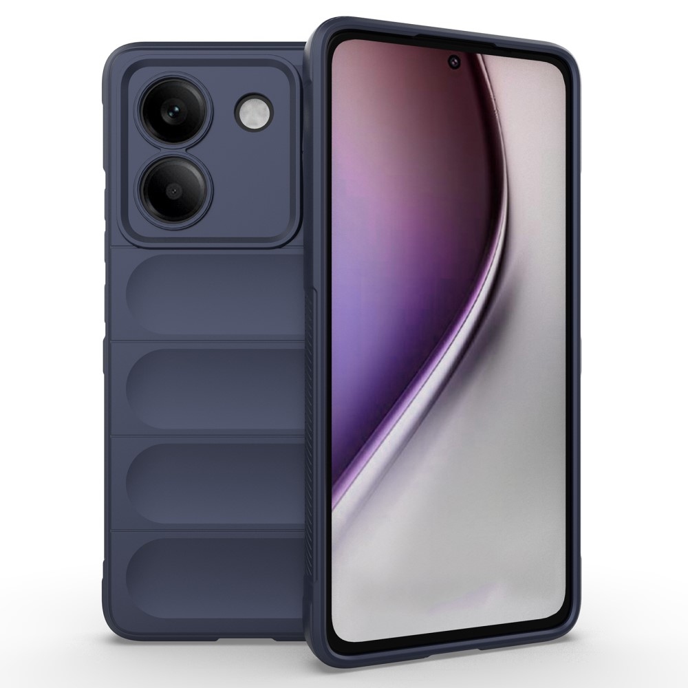 Rugg odolný gelový obal na Xiaomi Poco M7 Pro 5G - tmavěmodrý