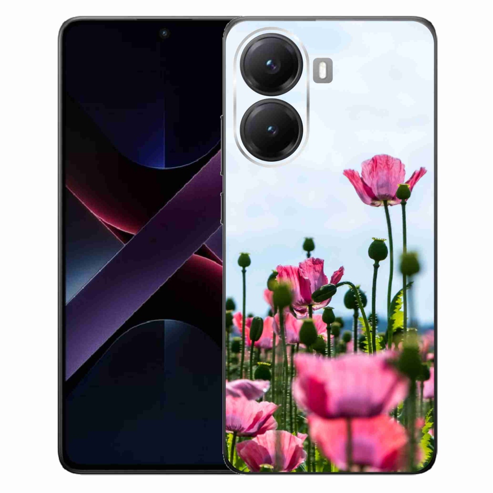 Gelový kryt mmCase na Xiaomi Poco X7 Pro 5G - vlčí mák