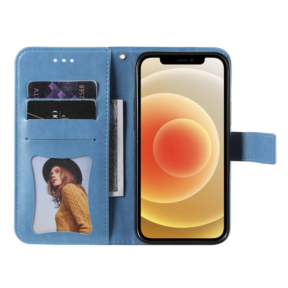 Mandala knížkové pouzdro na Vivo V50 Lite 4G/5G - modré