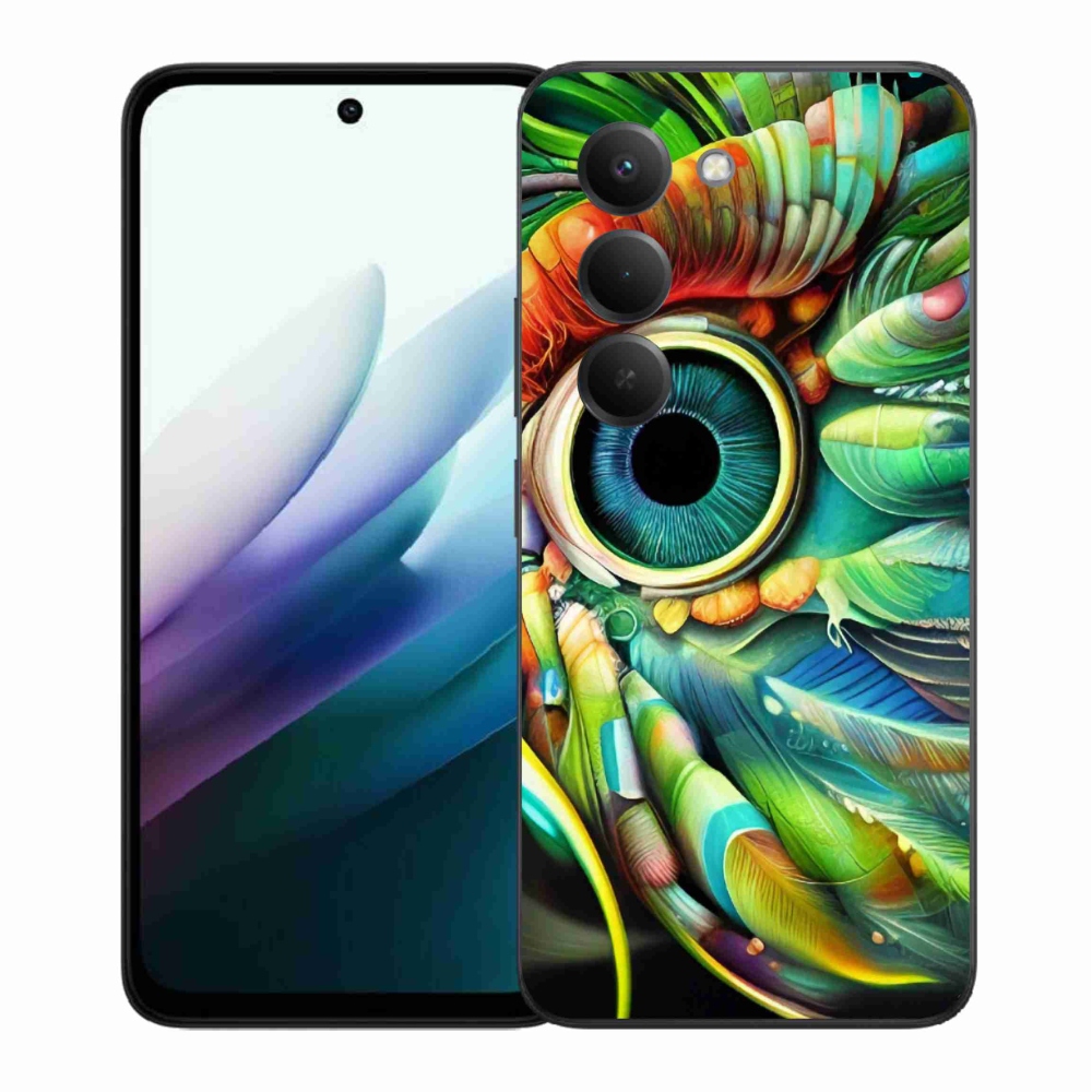 Gelový kryt mmCase na Xiaomi Redmi 15 4G/5G (171mm) - abstraktní motiv 18