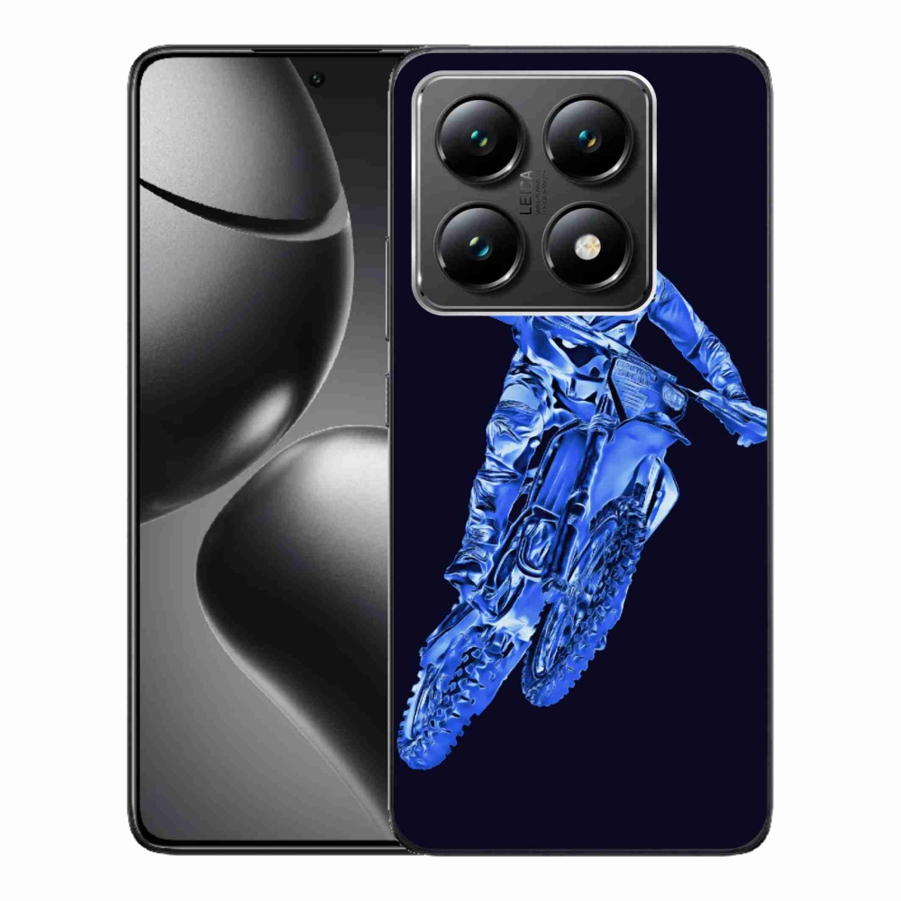 Gelový kryt mmCase na Xiaomi 14T - motocross 1