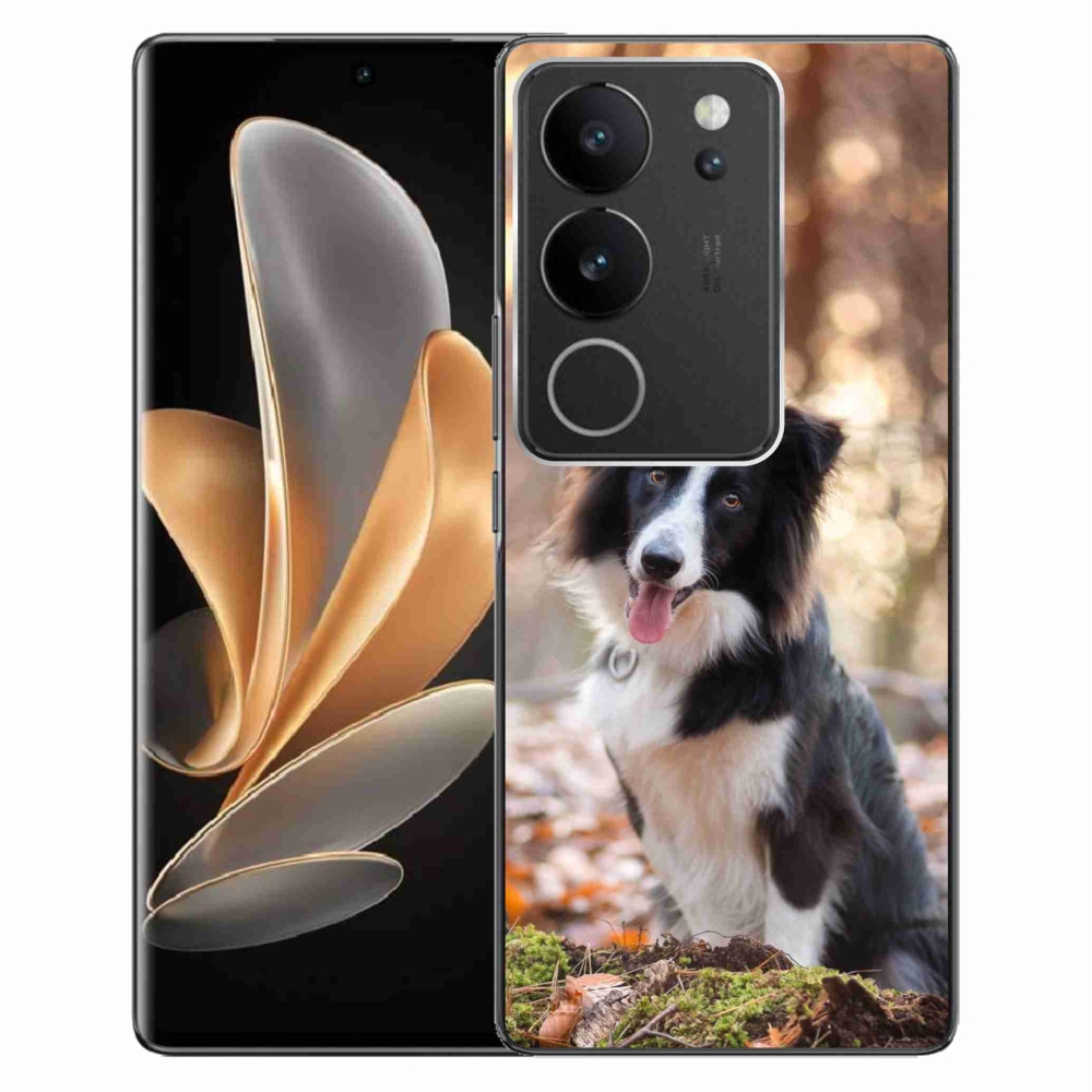 Gelový obal mmCase na Vivo V29 5G - border kolie 1