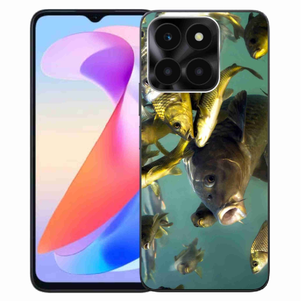 Gelový obal mmCase na Honor X6a - hejno ryb
