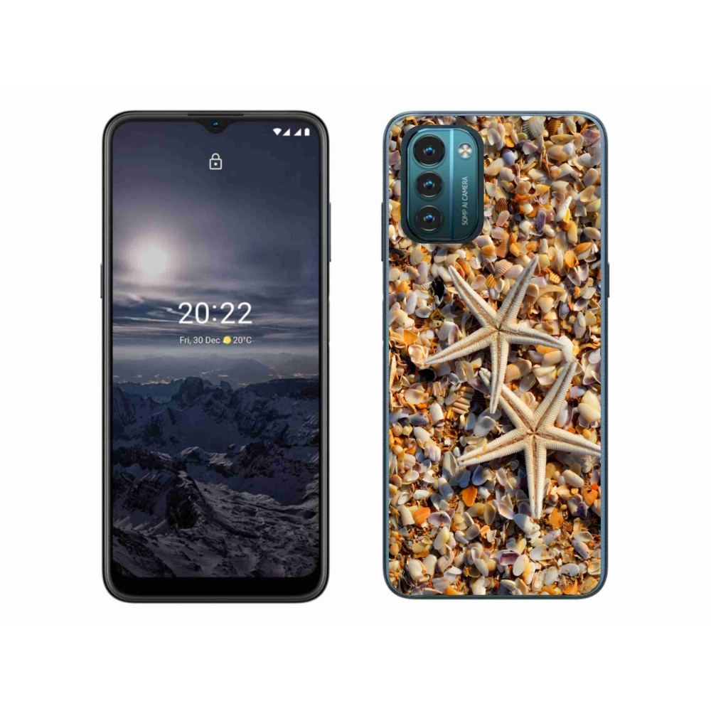 Gelový kryt mmCase na Nokia G11/G21 - mořské hvězdice