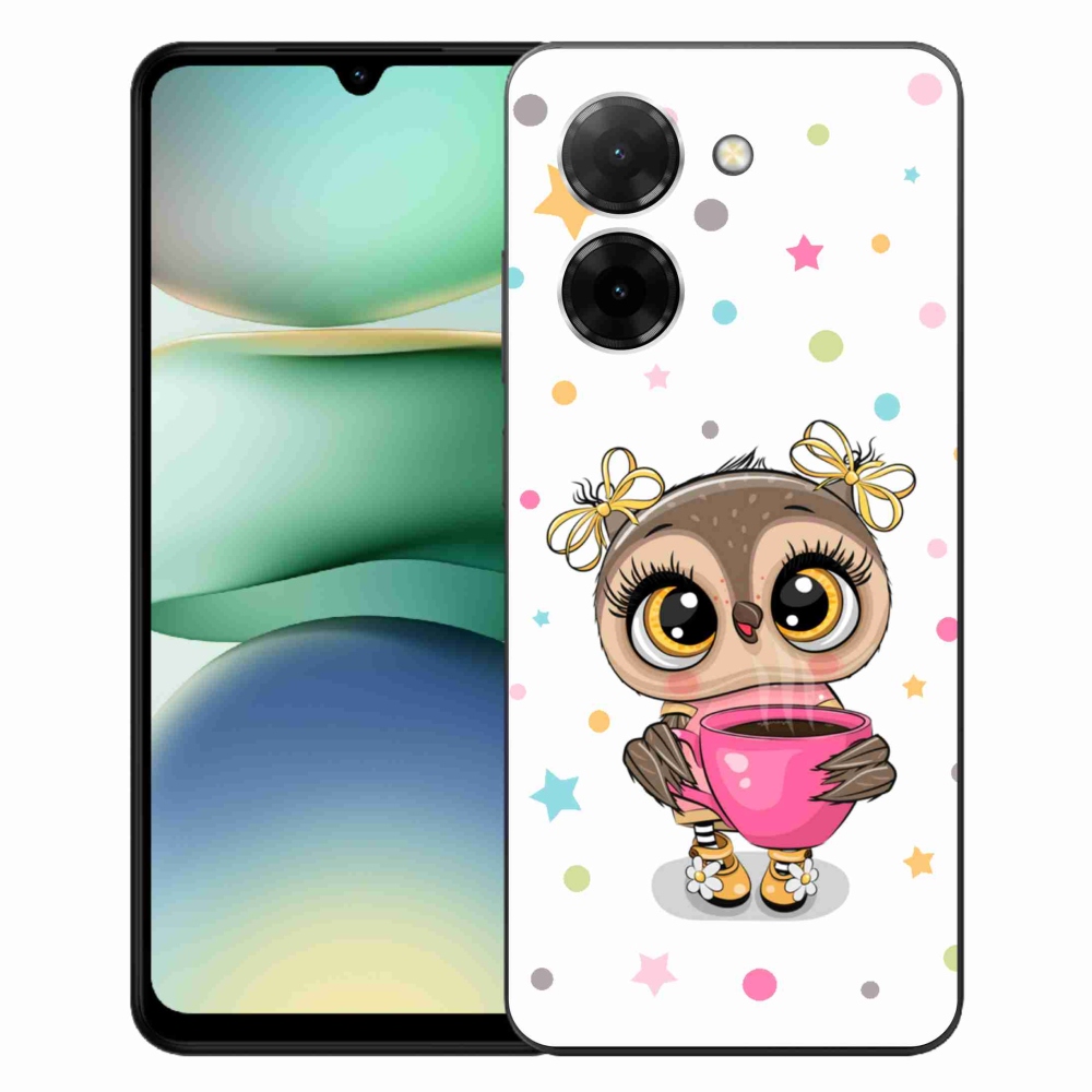 Gelový kryt mmCase na Xiaomi Redmi A5 (173.45x79.35x8.45mm) - kreslená sovička