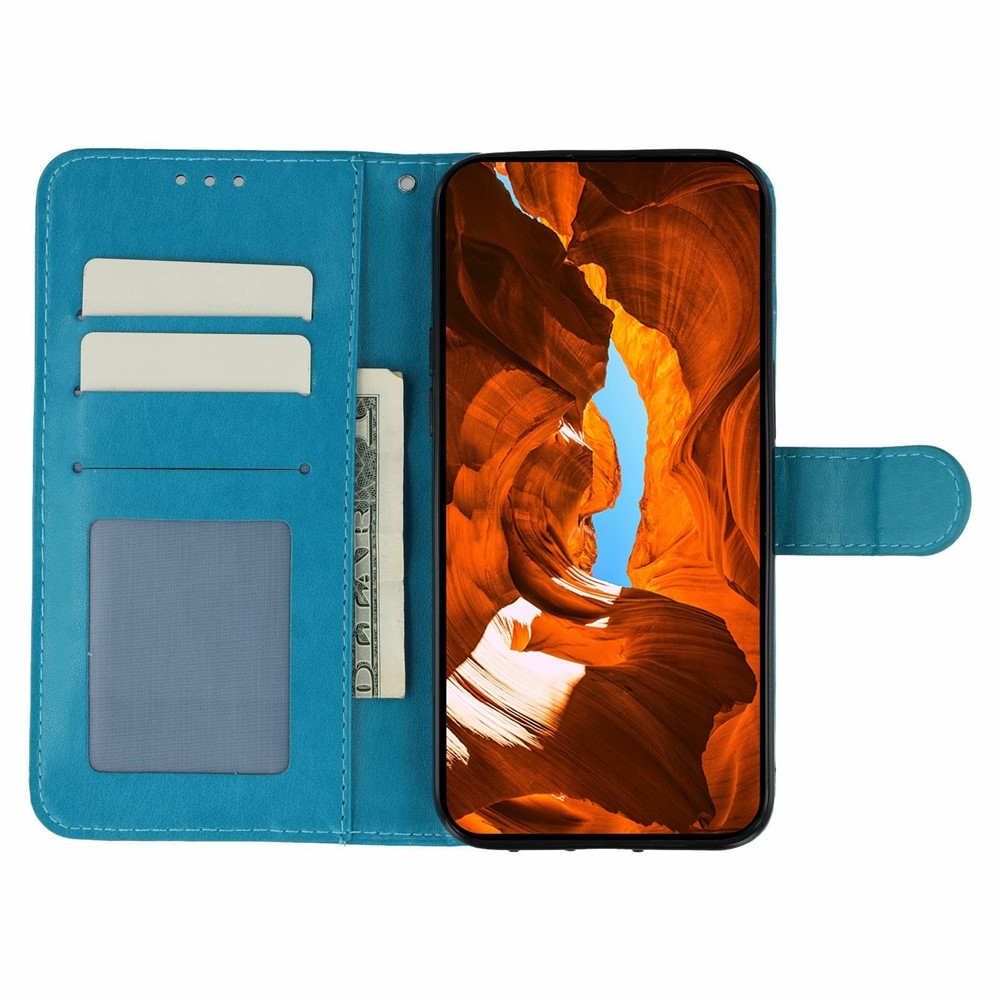 Clots knížkové pouzdro na Xiaomi Redmi 15 5G (169mm) - modré