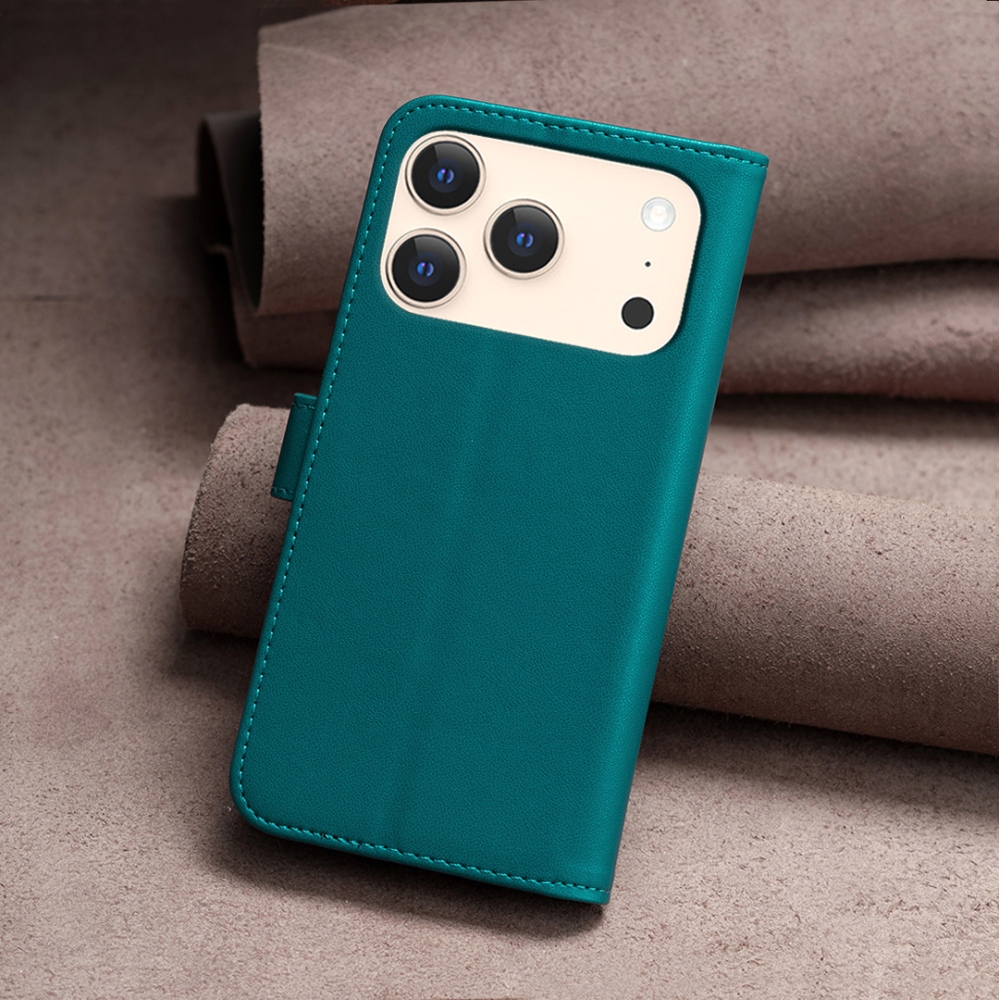 BNF knížkové pouzdro na iPhone 17 Pro - zelené