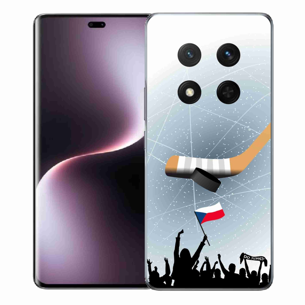 Gelový kryt mmCase na Honor Magic 7 Lite 5G - fanoušci hokeje