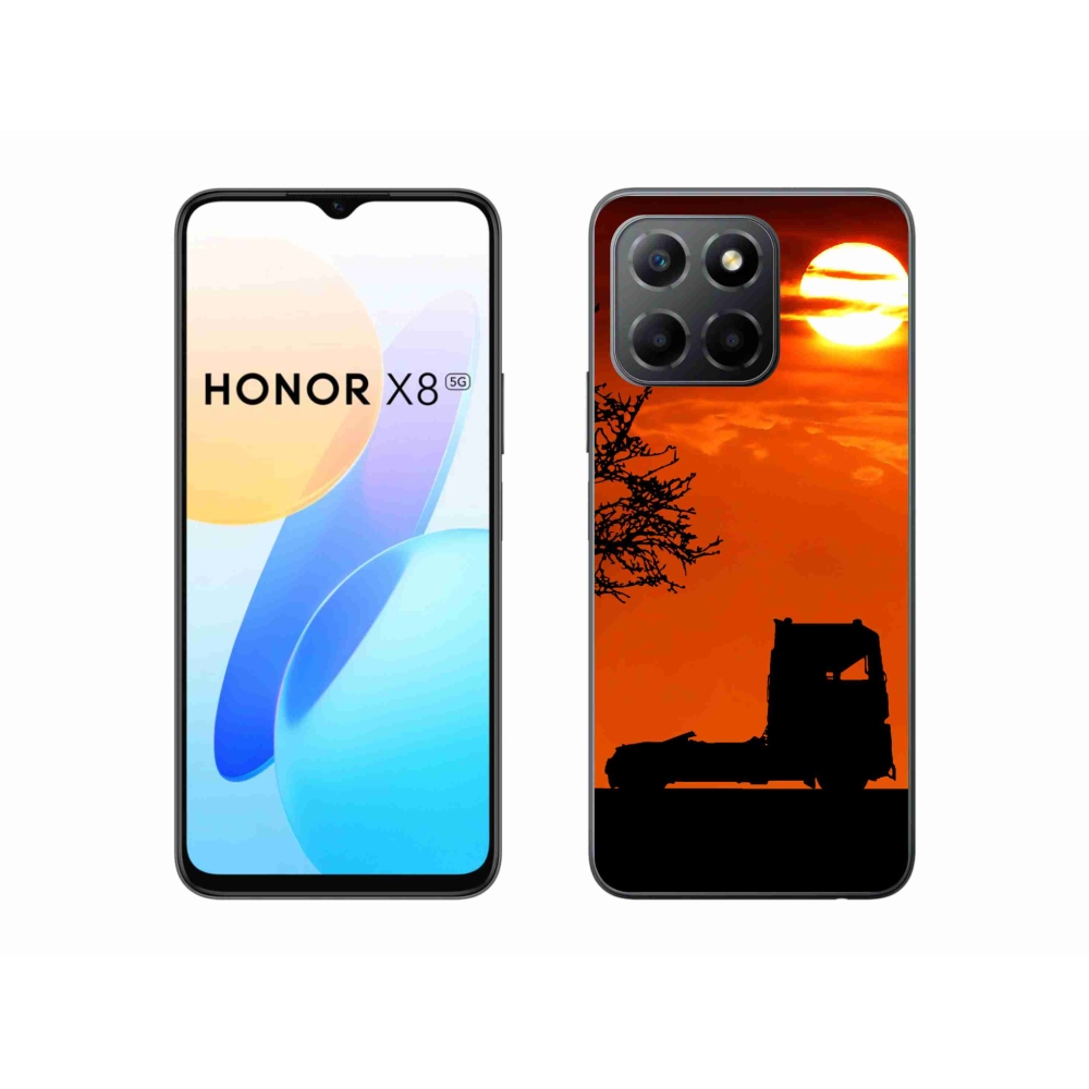 Gelový kryt mmCase na Honor X8 5G - kamion 3
