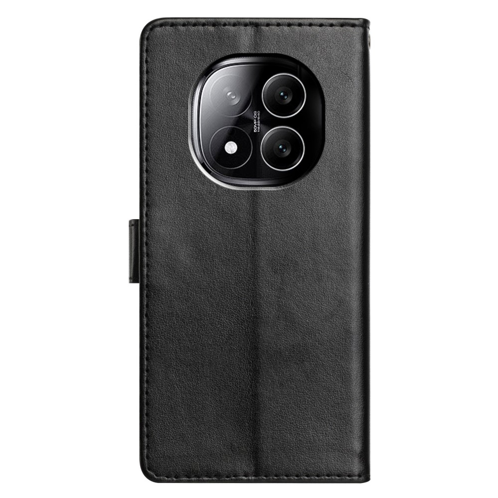 Clots knížkové pouzdro na Xiaomi Redmi Note 14 Pro 5G/Poco X7 5G - černé
