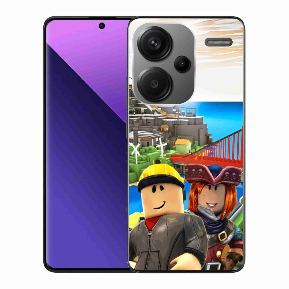 Gelový kryt mmCase na Xiaomi Redmi Note 13 Pro+ 5G - roblox 1