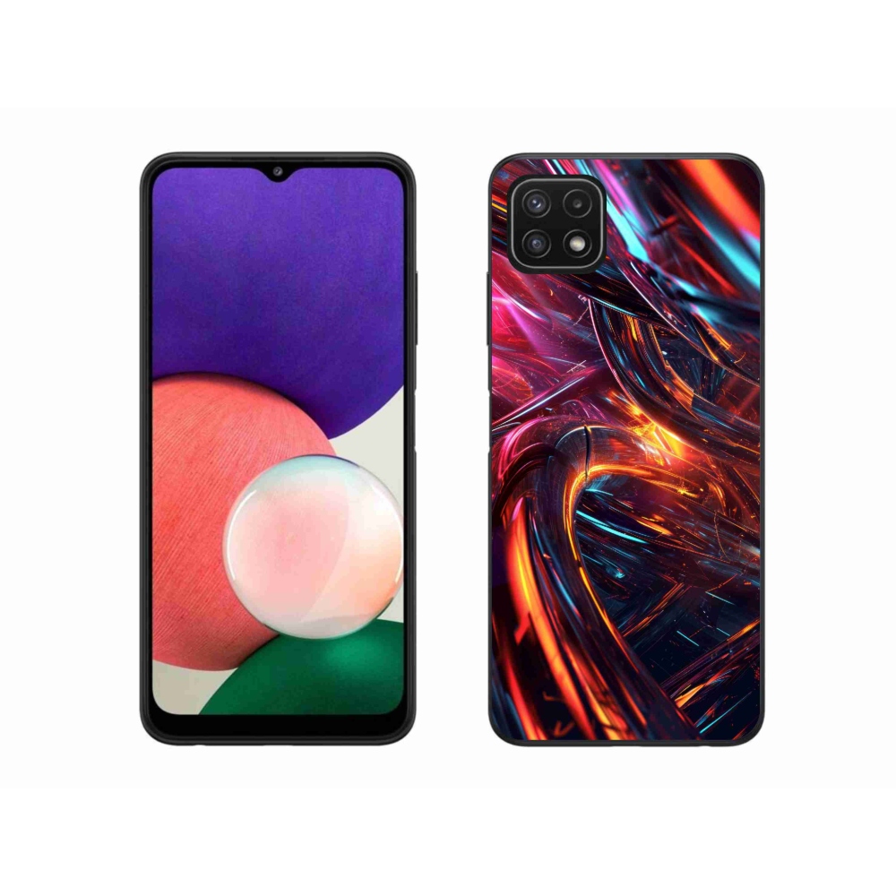 Gelový kryt mmCase na Samsung Galaxy A22 5G - abstraktní motiv 10