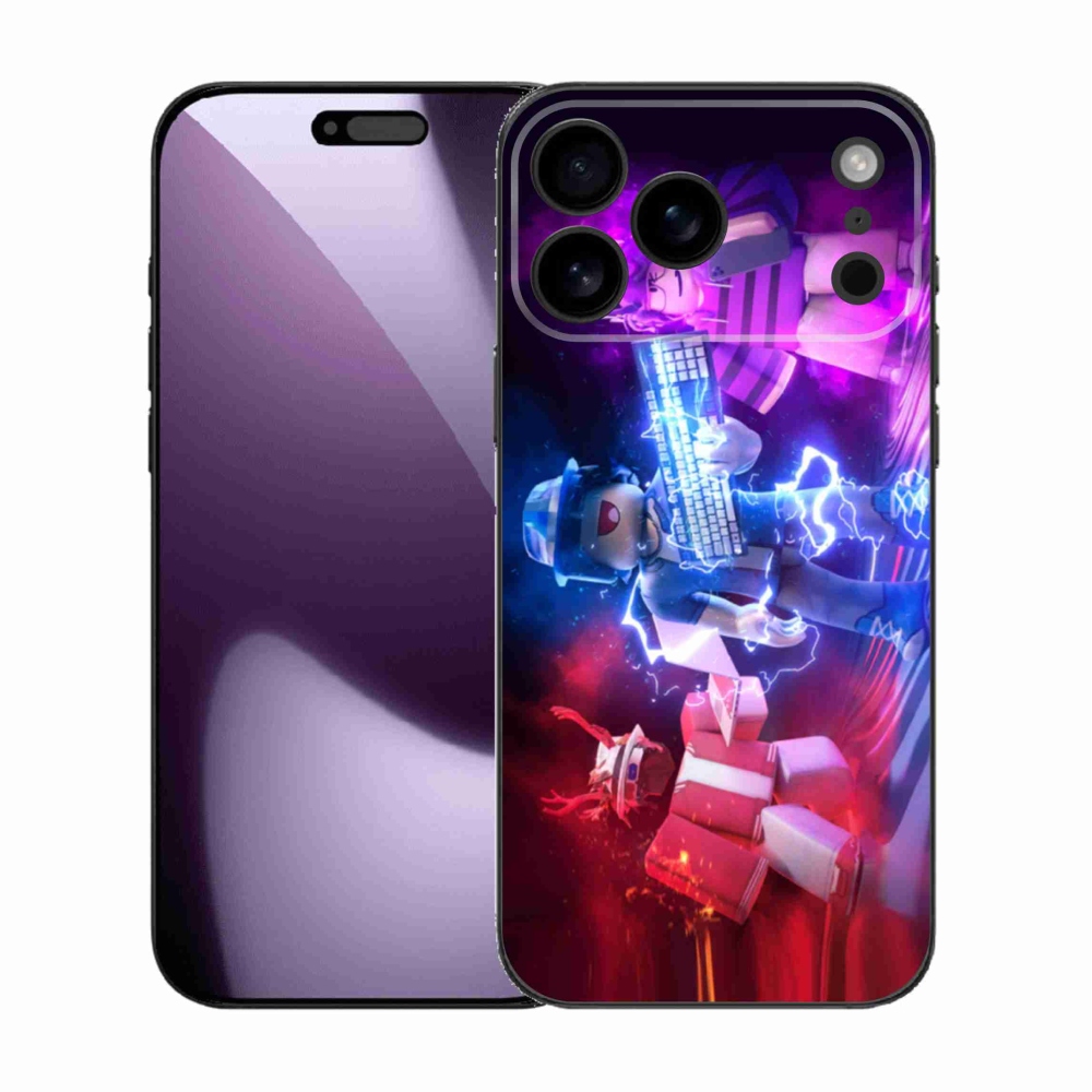 Gelový kryt mmCase na iPhone 17 Pro Max - roblox