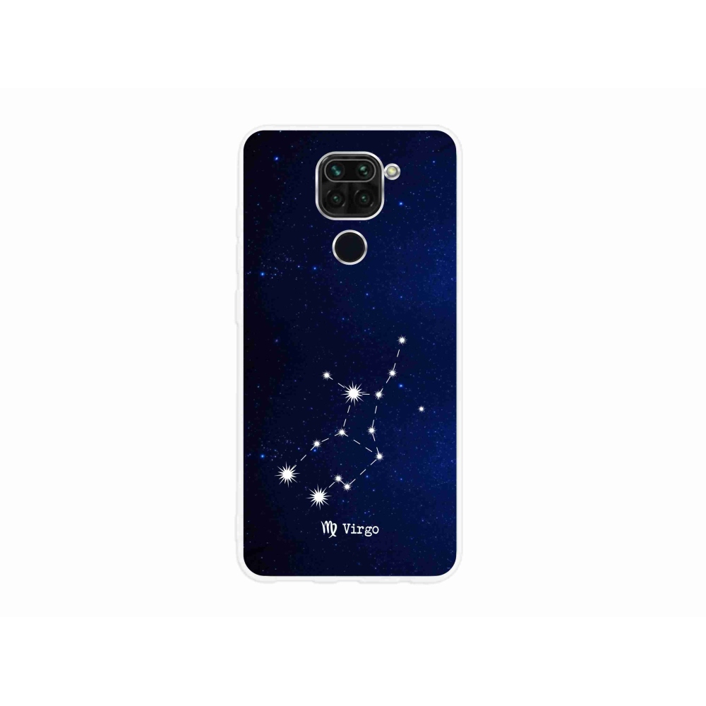 Gelový kryt mmCase na Xiaomi Redmi Note 9 - souhvězdí Panny