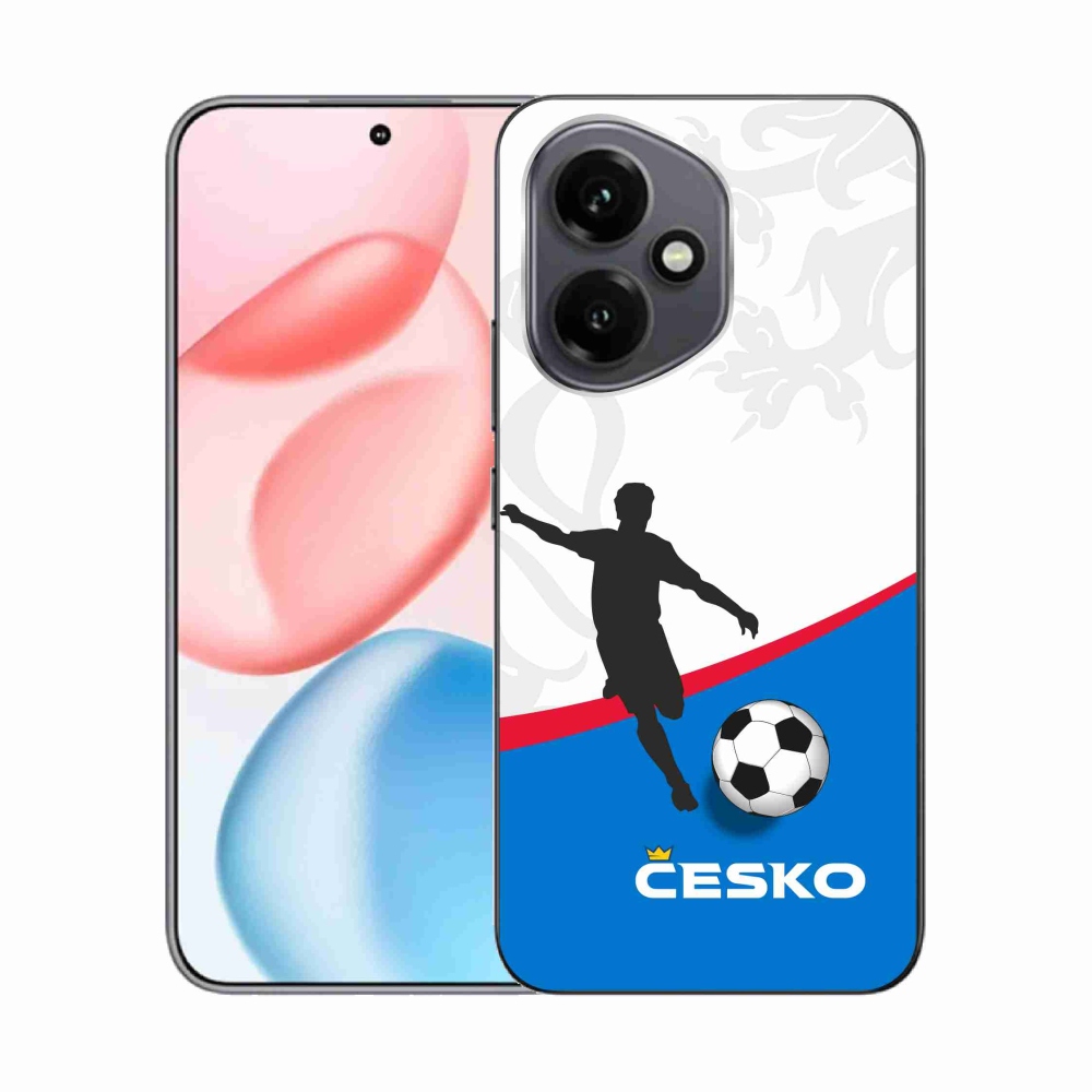 Gelový kryt mmCase na Honor 400 - fotbal Česko 1