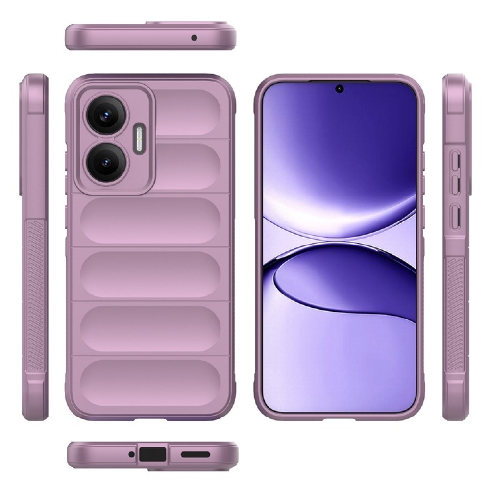 Rugg odolný gelový obal na Xiaomi Poco F7 5G - světlefialový