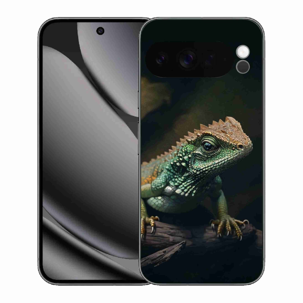 Gelový kryt mmCase na Google Pixel 10 Pro XL - ještěr
