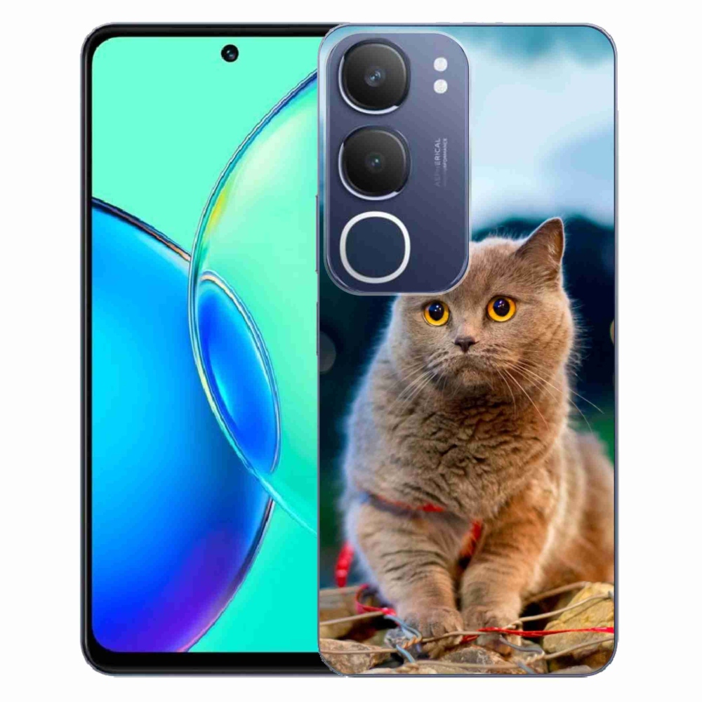 Gelový kryt mmCase na Vivo Y19s - britská modrá 2