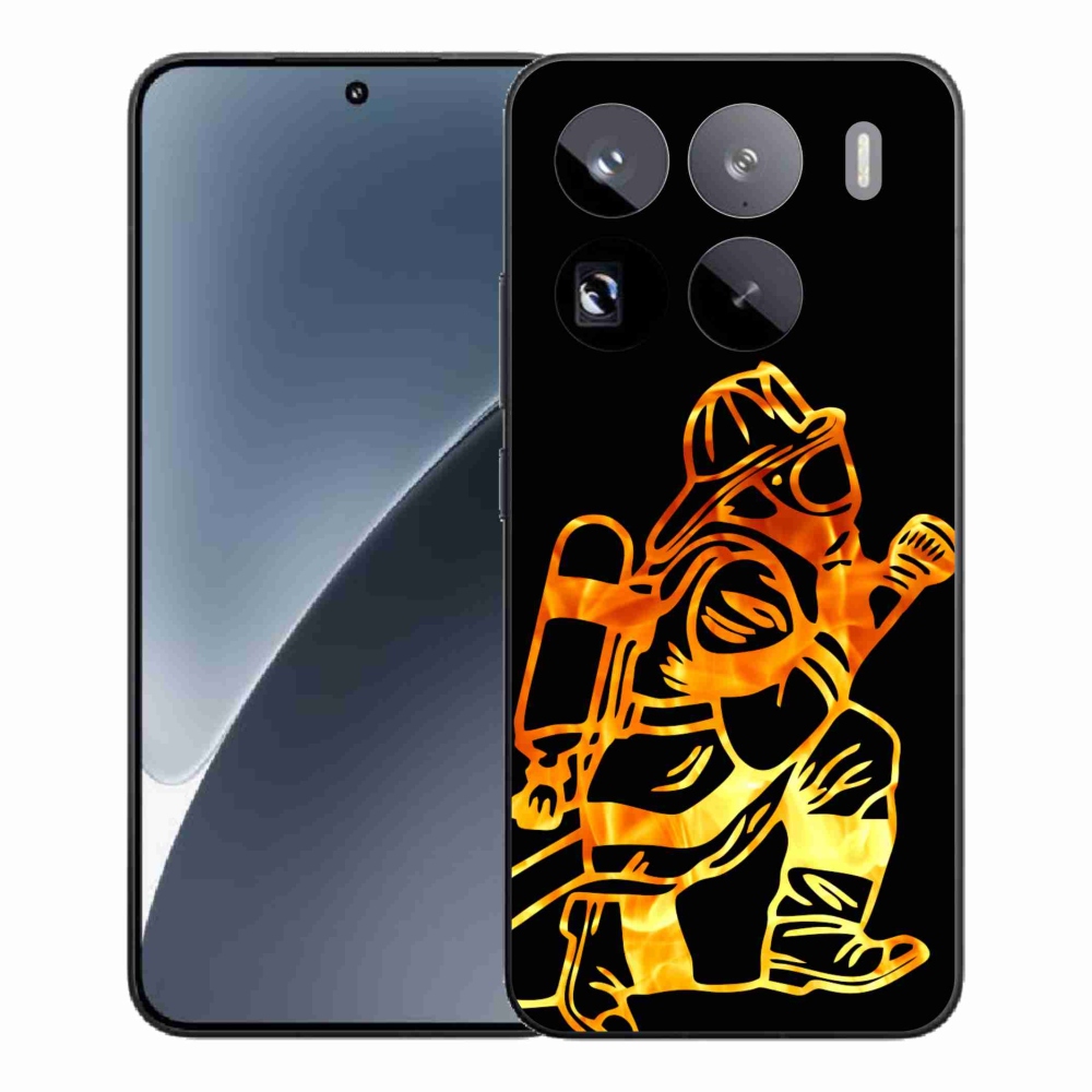 Gelový kryt mmCase na Xiaomi 15 Pro - hasič 1