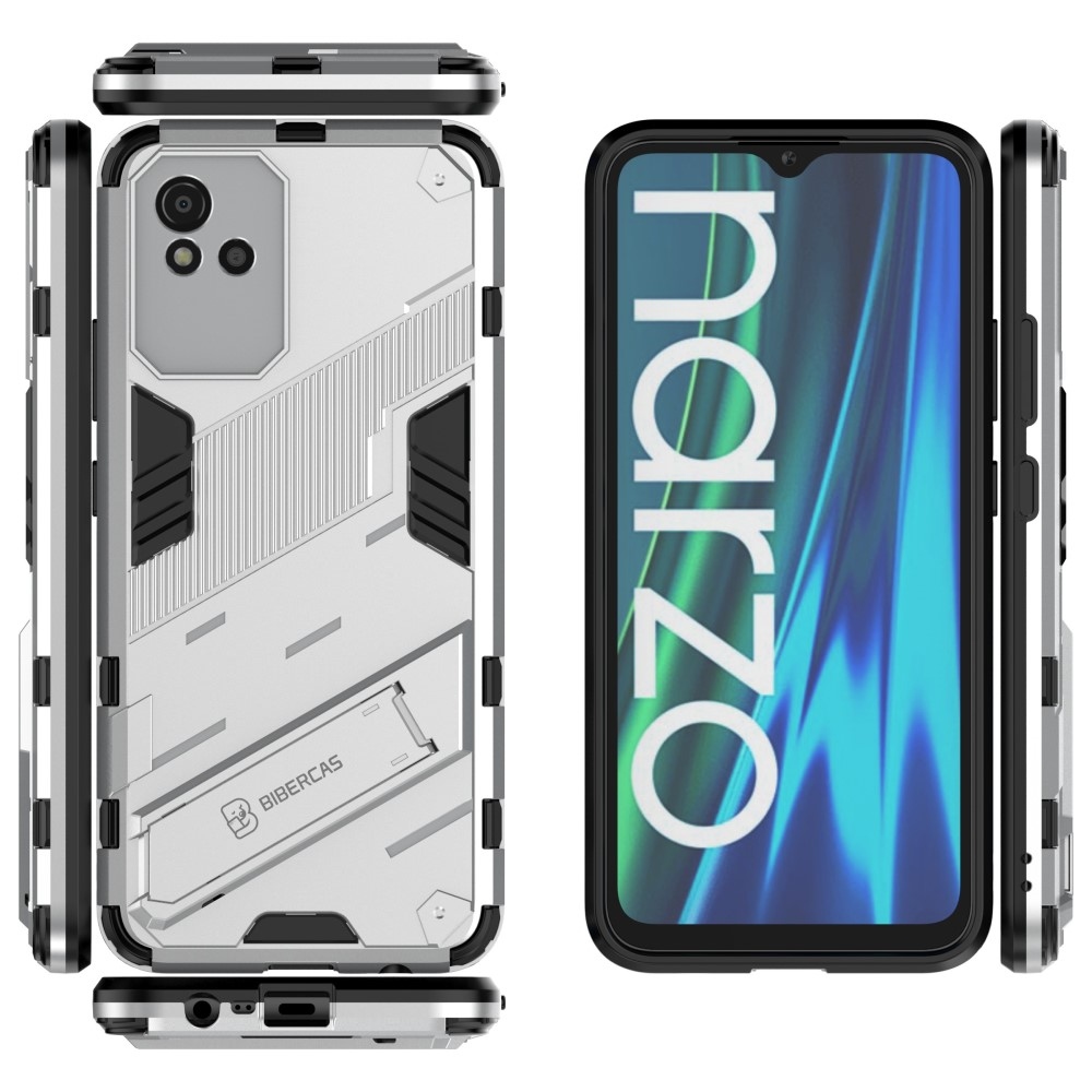 Armory odolný kryt pro Realme Narzo 50i - bílý