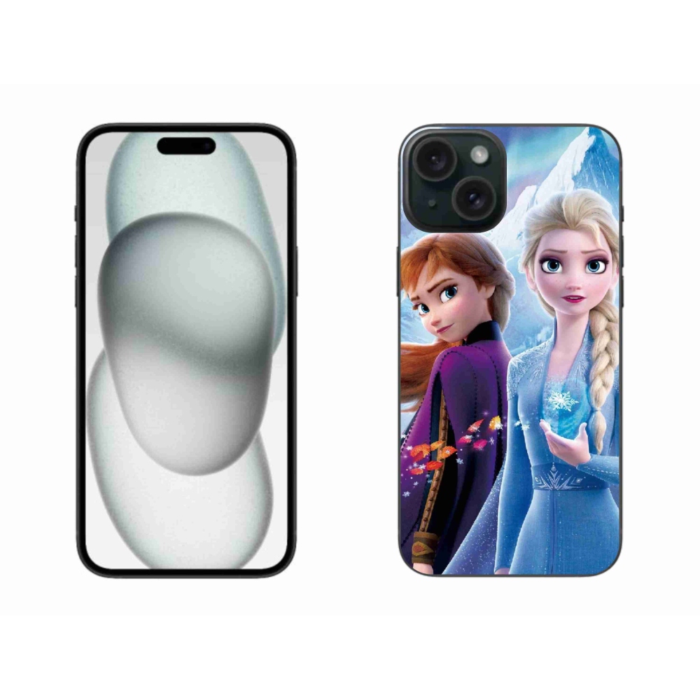 Gelový kryt mmCase na iPhone 15 Plus - ledové království 3