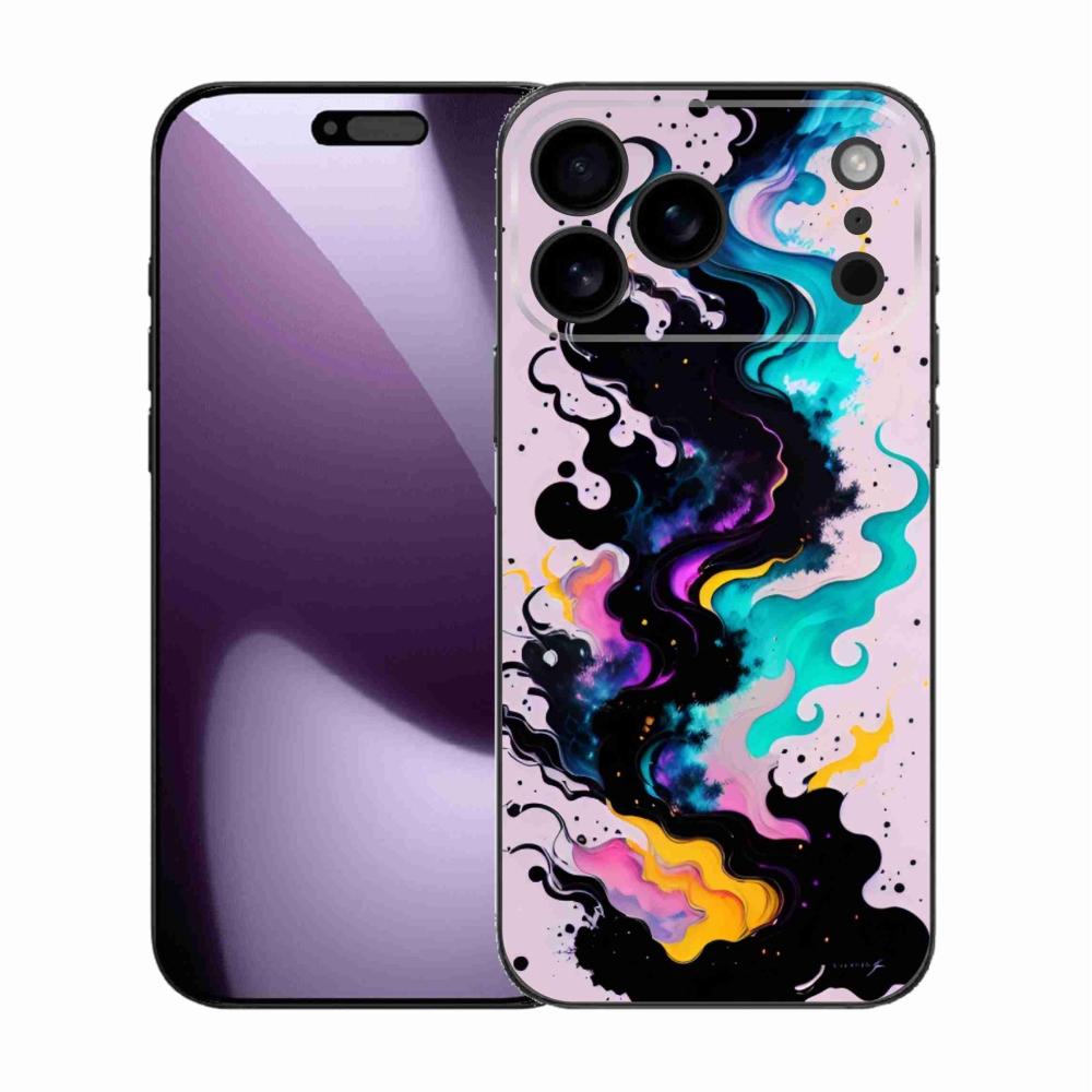 Gelový kryt mmCase na iPhone 17 Pro Max - abstraktní motiv 4
