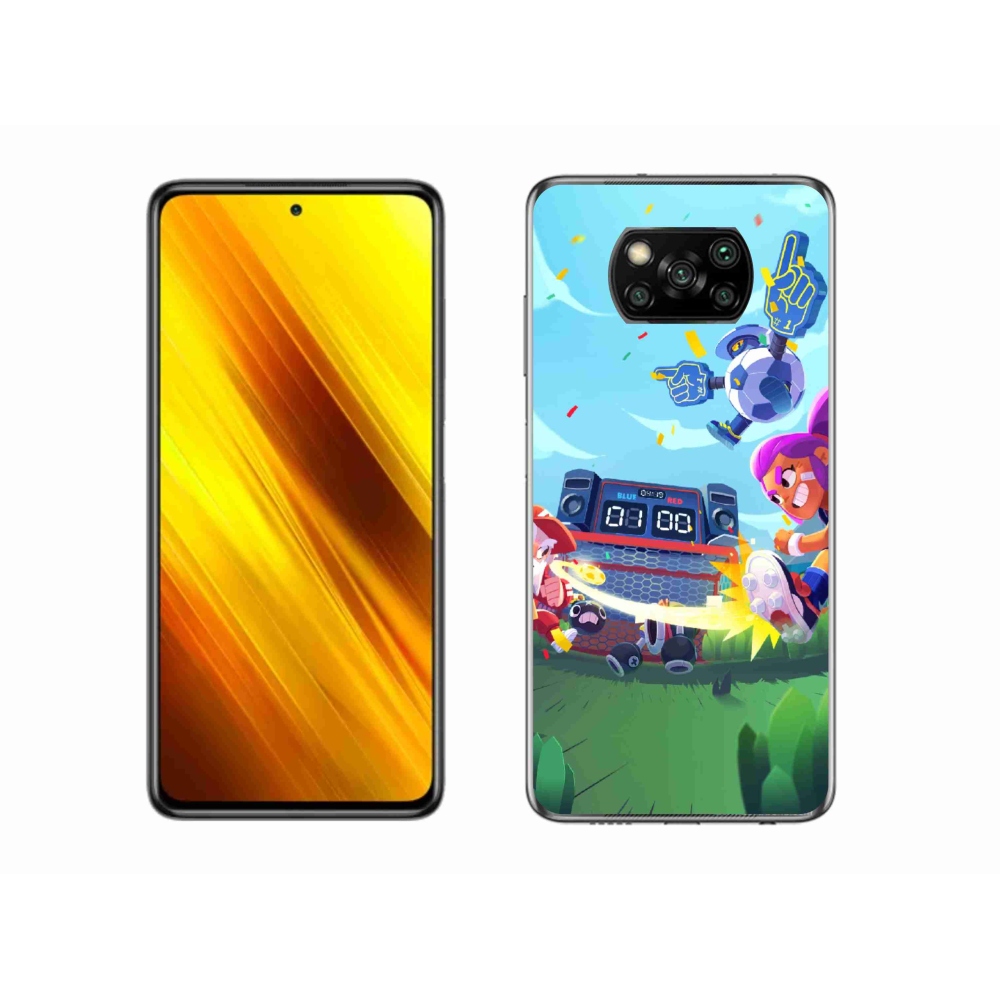 Gelový kryt mmCase na Xiaomi Poco X3 Pro - brawl stars 1