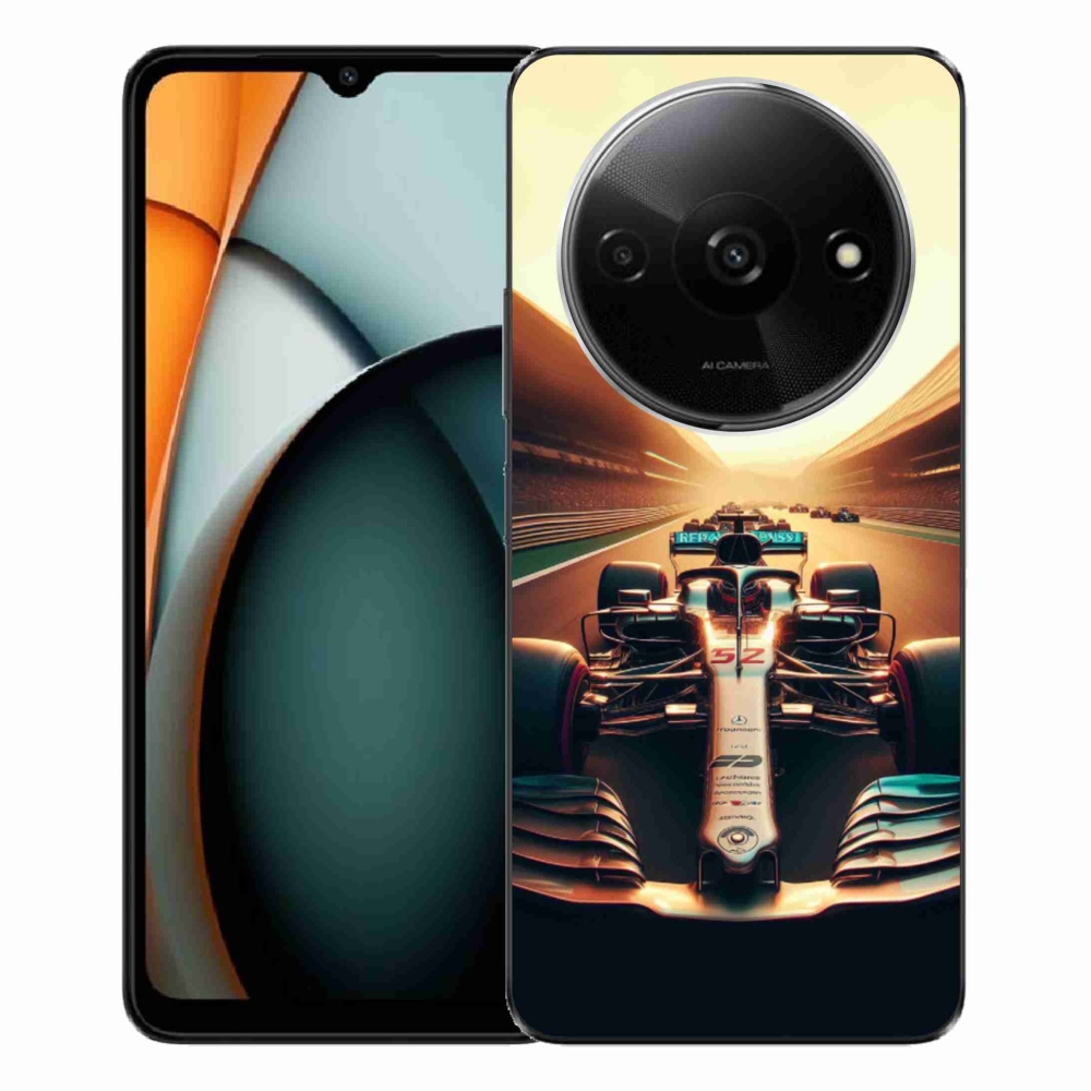 Gelový kryt mmCase na Xiaomi Redmi A3  - formule 1