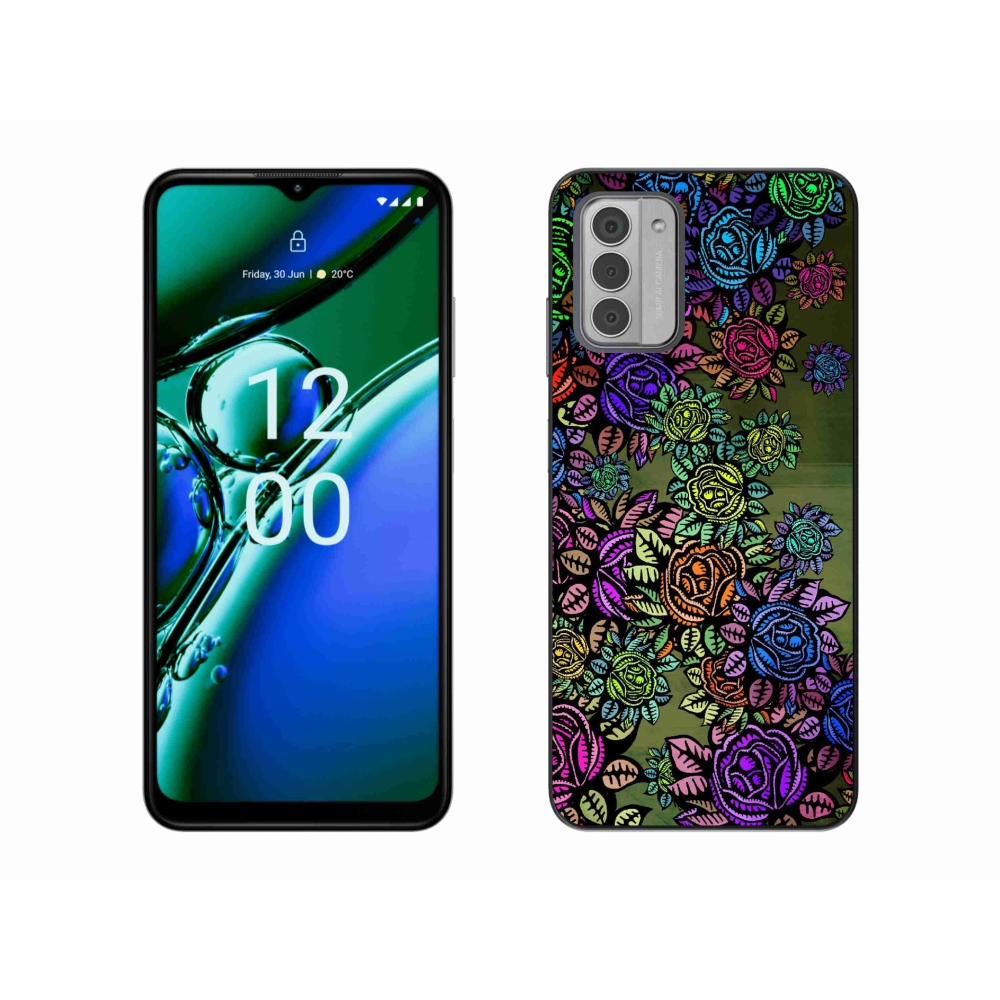 Gelový kryt mmCase na Nokia G42 - květiny 6