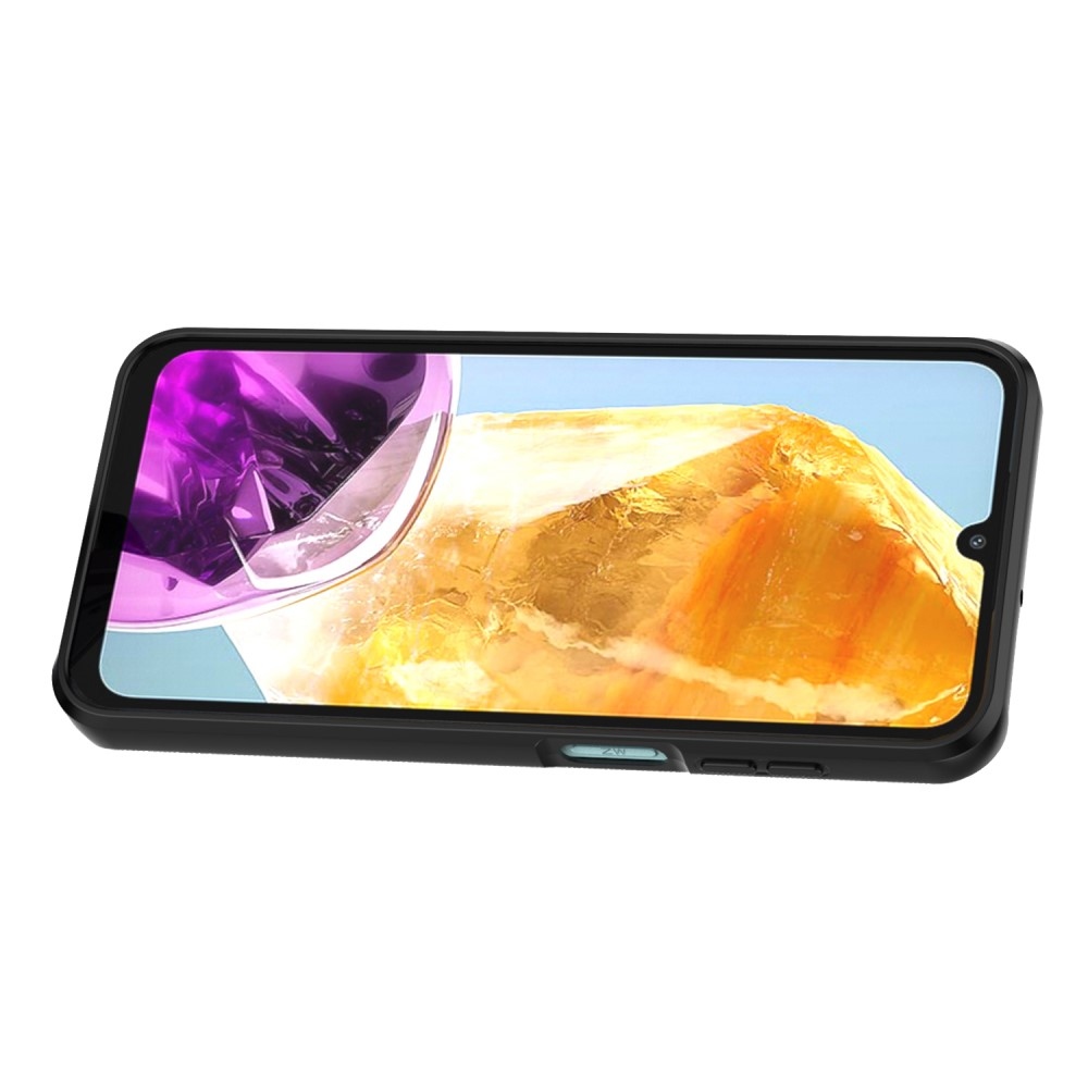 Lens odolný hybridní kryt na Samsung Galaxy M15 5G - fialový