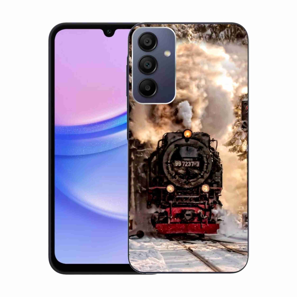 Gelový kryt mmCase na Samsung Galaxy A15 4G/5G - vlak