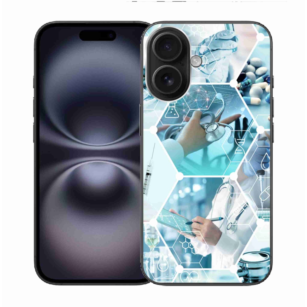 Gelový kryt mmCase na iPhone 16 - zdravotnictví