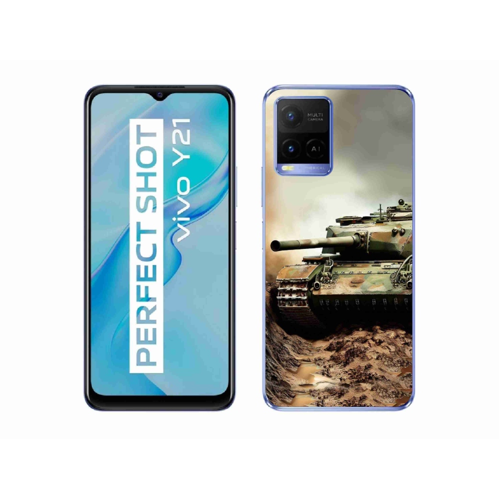 Gelový kryt mmCase na Vivo Y21/Y21s/Y33s - tank