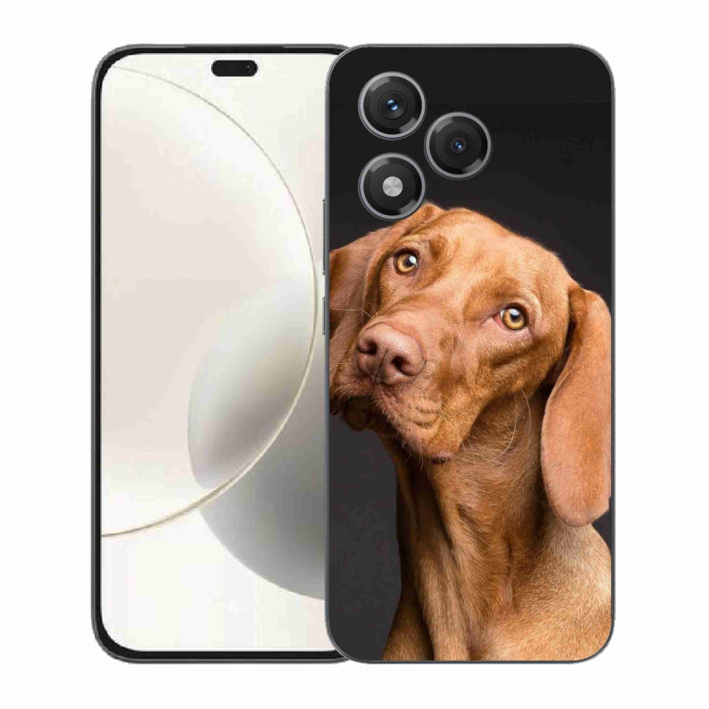 Gelový kryt mmCase na Honor 400 Lite - maďarský ohař