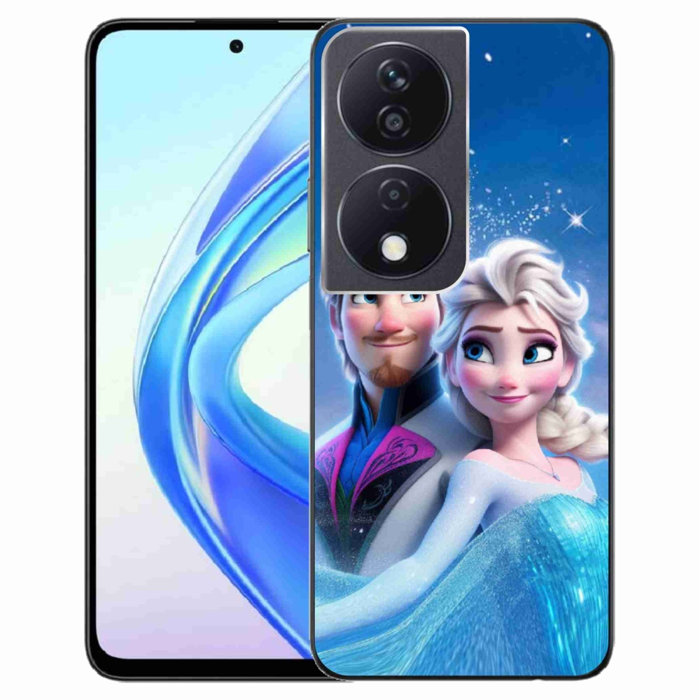 Gelový kryt mmCase na Honor X7b/Honor 90 Smart - ledové království 1