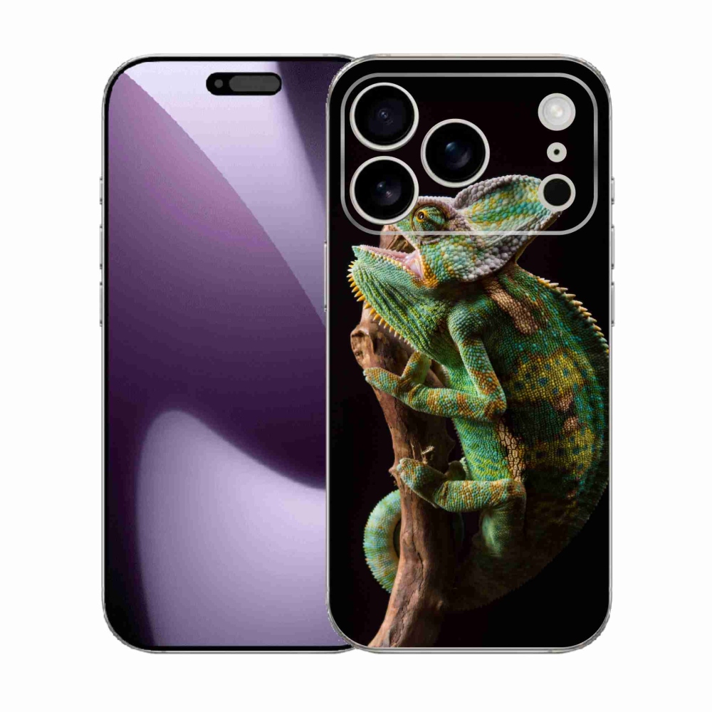 Gelový kryt mmCase na iPhone 17 Pro - chameleon