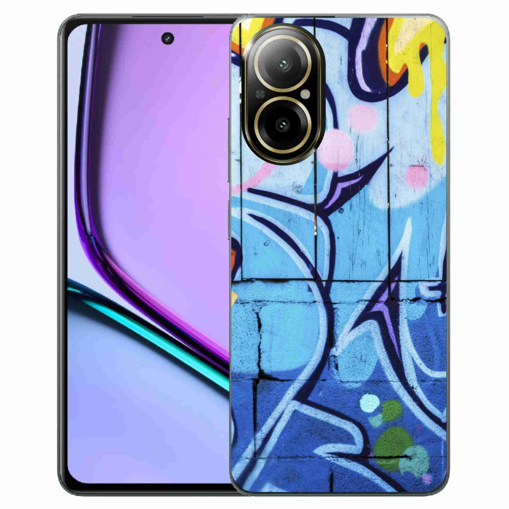 Gelový kryt mmCase na Realme C67 - graffiti