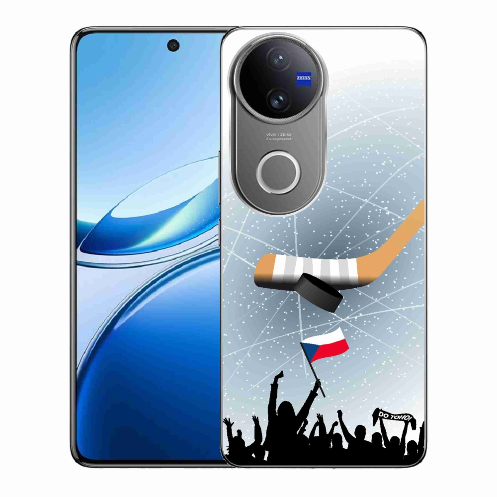 Gelový kryt mmCase na Vivo V50 5G - fanoušci hokeje