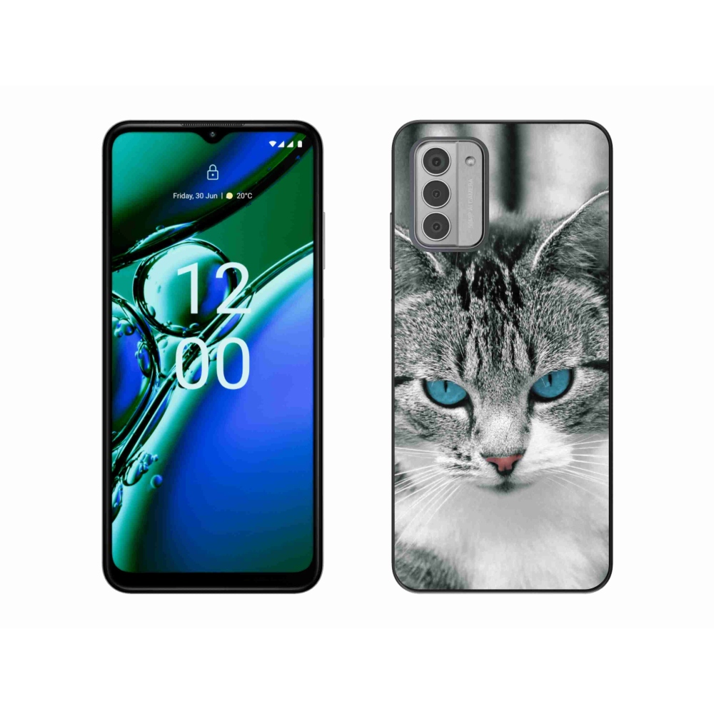 Gelový kryt mmCase na Nokia G42 - kočičí pohled 1