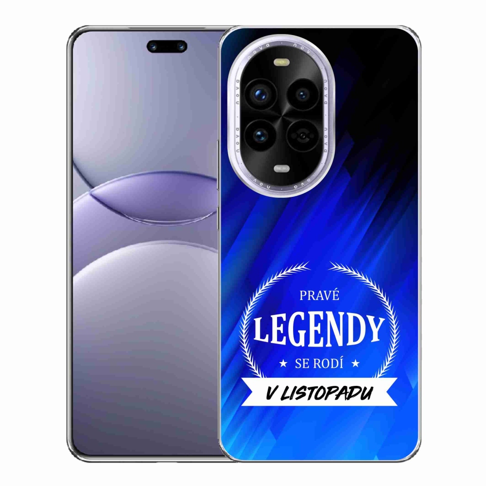 Gelový kryt mmCase na Huawei Nova 13 Pro 5G - legendy v listopadu modré pozadí