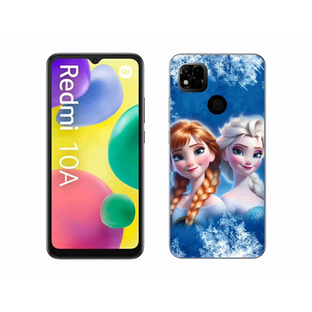 Gelový kryt mmCase na Xiaomi Redmi 10A - ledové království 2