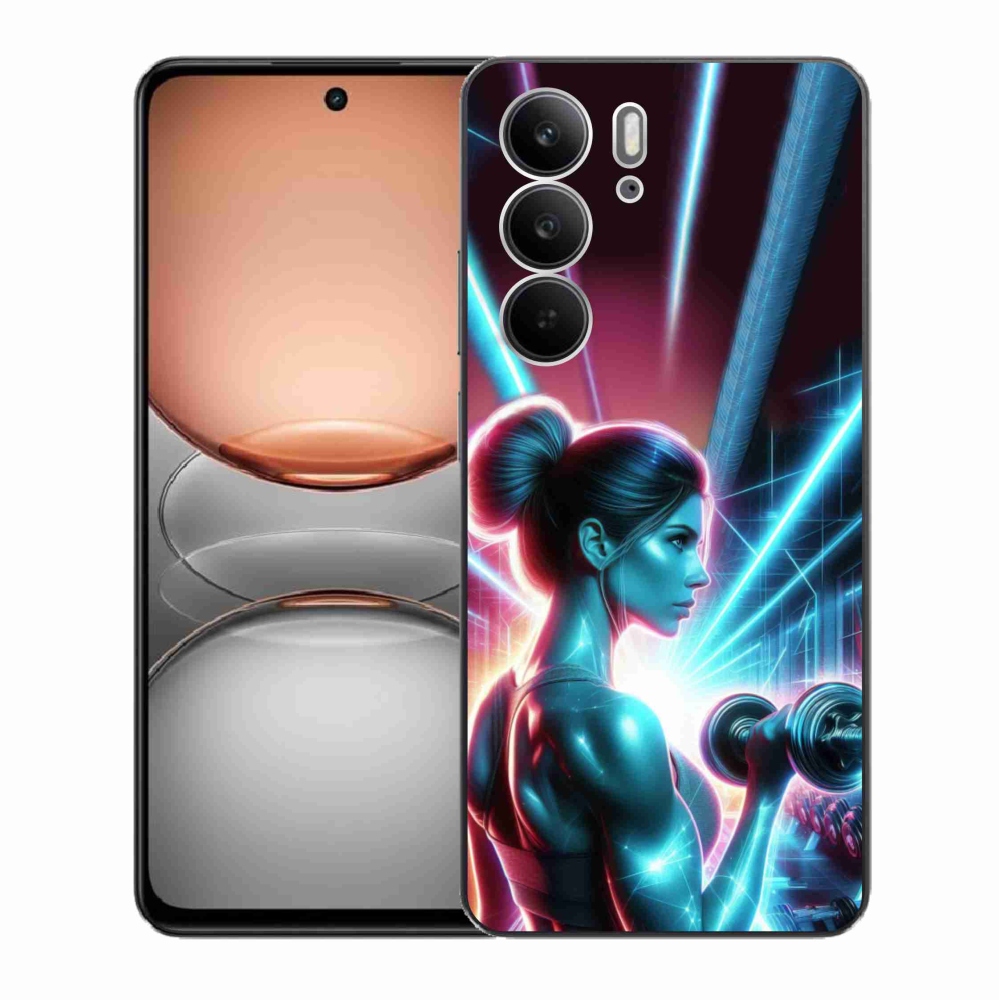 Gelový kryt mmCase na Realme C75 - posilování