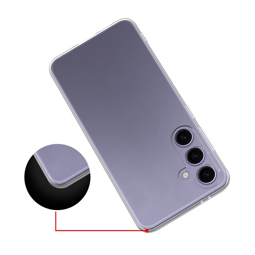 Průhledný gelový obal na Samsung Galaxy A17 5G - průhledný