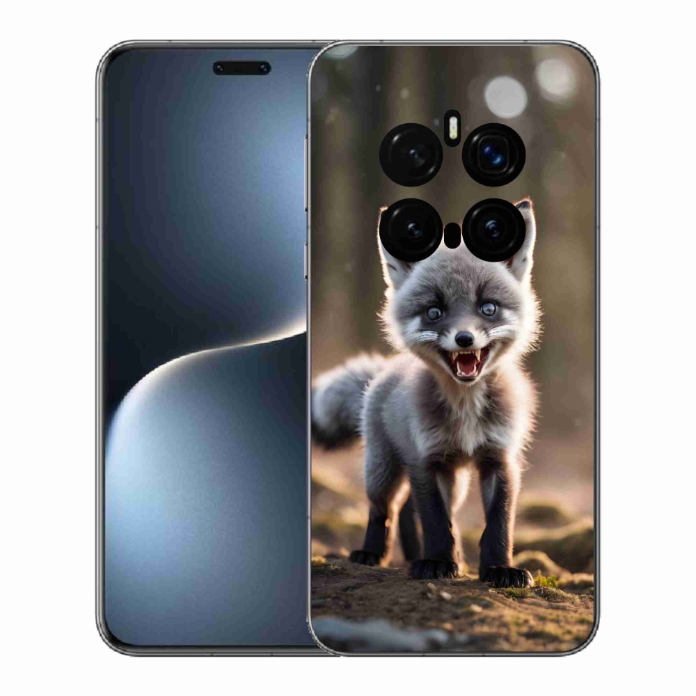Gelový kryt mmCase na Honor Magic 7 Pro 5G - rozzuřená liška