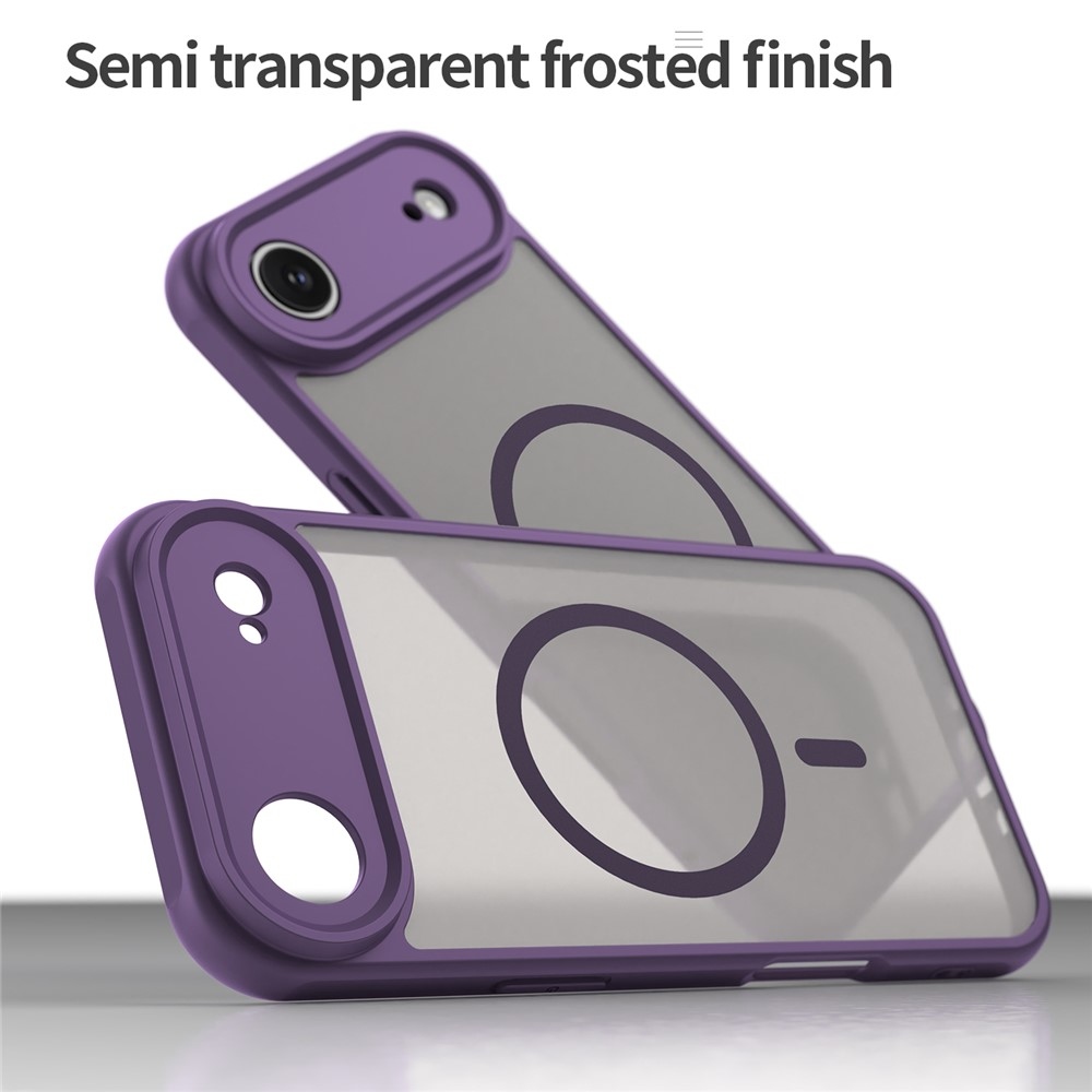 Case matný gelový obal s MagSafe na iPhone 17 Air - fialový