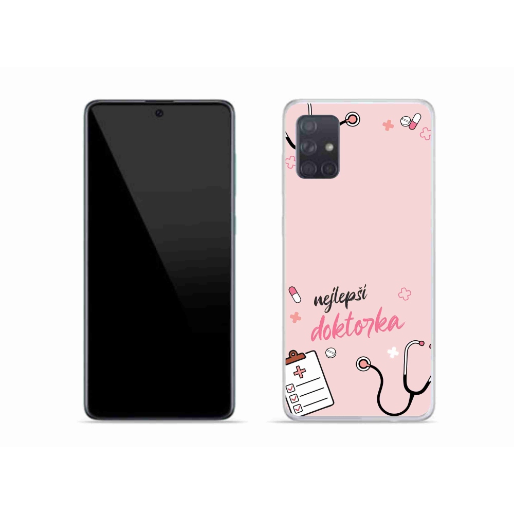 Gelový kryt mmCase na Samsung Galaxy A51 - nejlepší doktorka
