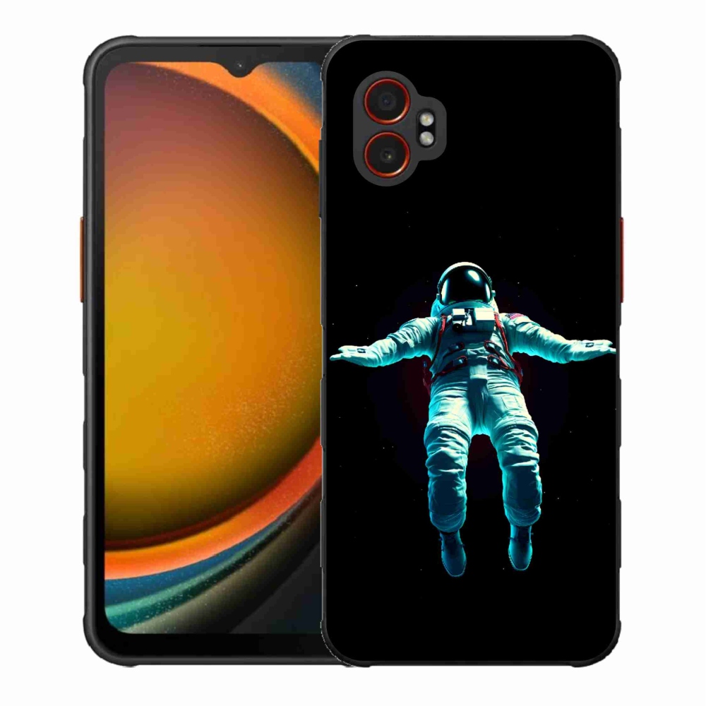 Gelový kryt mmCase na Samsung Galaxy Xcover 7 Pro - kosmonaut