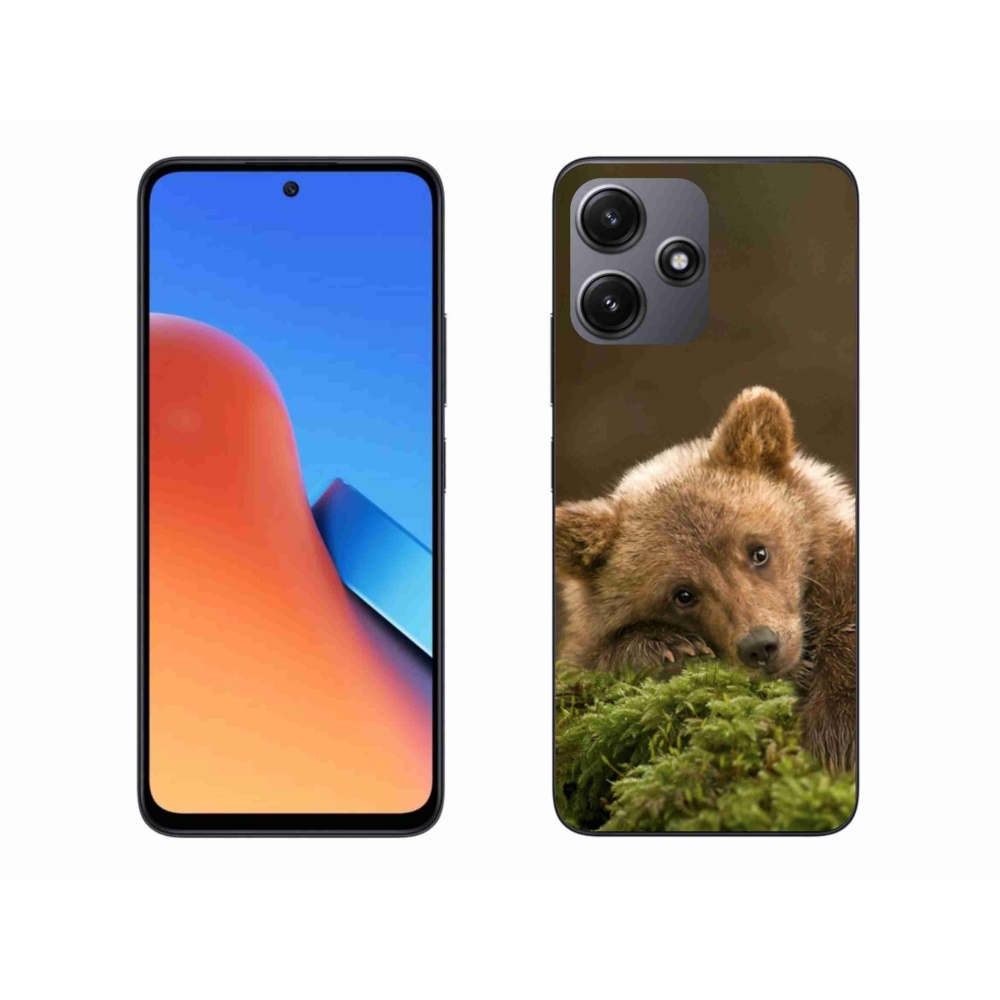 Gelový kryt mmCase na Xiaomi Redmi 12 5G - medvěd