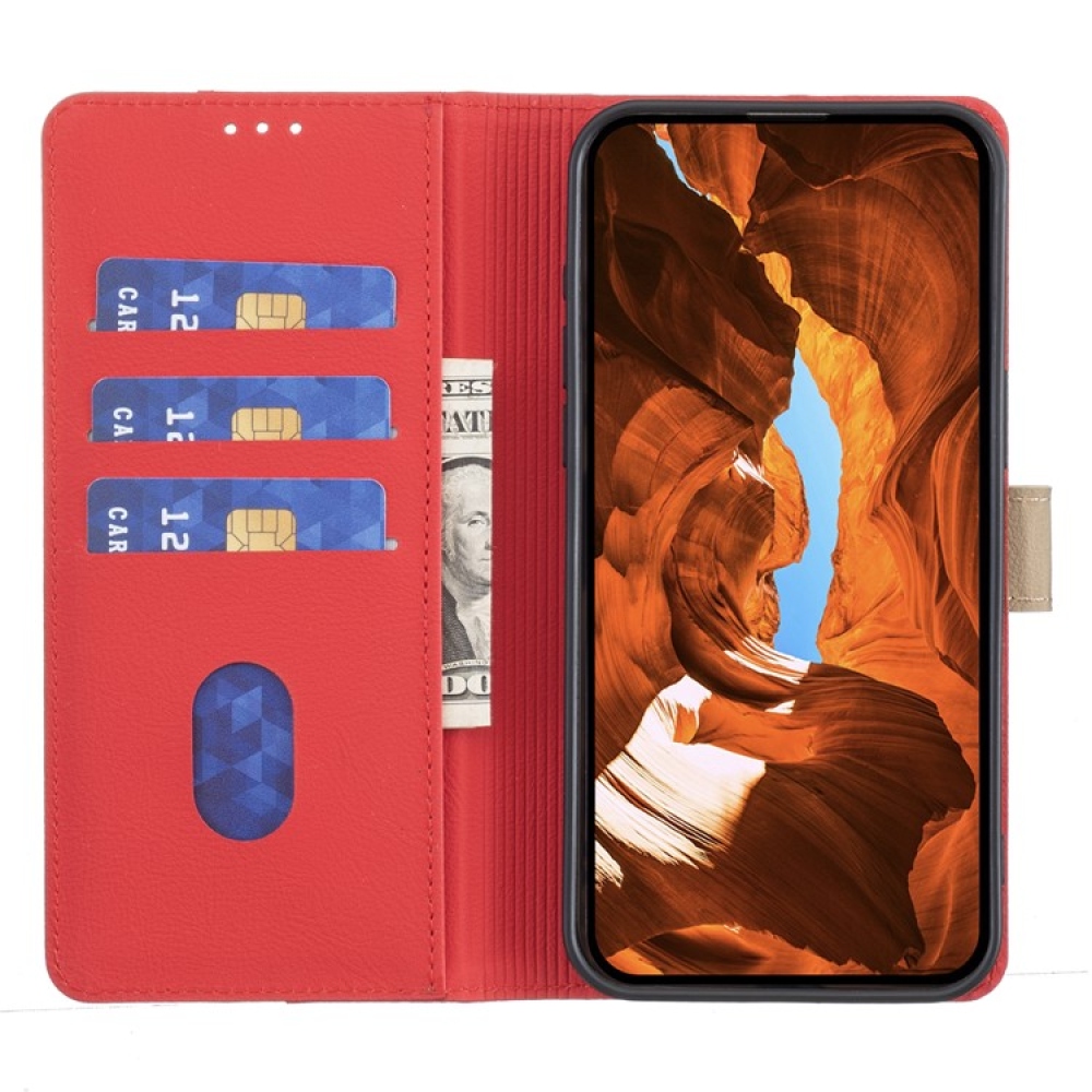 BNF DUO knížkové pouzdro na Xiaomi Poco F7 5G - červené